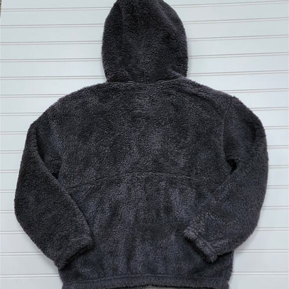 NWT Patagonia Kids Los Gatos Fleece Hoody Jacket: Forge Grey - Picture 3 of 8